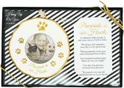 Ornament Boxed Set-Frame w/Sentiment Card-Pawprints In Our Hearts (Holds 2.36" Photo) | SHOPtheWORD