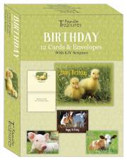 Card-Boxed-Birthday-Baby Animals (Box Of 12) | SHOPtheWORD