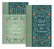 KJV God Keeps His Promises Study Bible-Sage Floral Hardcover (Dec) | SHOPtheWORD