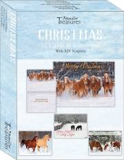 Card-Boxed-Christmas-Winter Horses (Box Of 12) | SHOPtheWORD