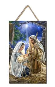 Sign-Christ The Lord w/Foil & Glitter (6 x 10) | SHOPtheWORD