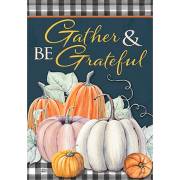 Flag-Garden-Durasoft-Grateful Gathering (12.5" x 18") | SHOPtheWORD