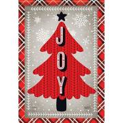 Flag-Garden-Durasoft-Red Tree (12.5" x 18") | SHOPtheWORD