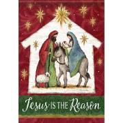 Flag-Garden-Durasoft-Nativity (12.5" x 18") | SHOPtheWORD