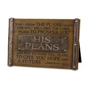 His Plans Plaque (August 2021) | SHOPtheWORD
