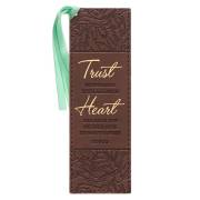 Bookmark-Pagemarker-Trust In The Lord With All Your Heart-LuxLeather-Brown | SHOPtheWORD