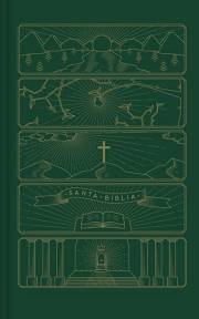 Span-NBLA Large Print Bible (Santa Biblia, Letra Grande)-Green Flexcover | SHOPtheWORD