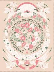ESV The Jesus Bible Artist Edition-Peach Floral Leathersoft Indexed | SHOPtheWORD
