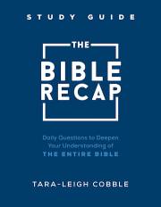 The Bible Recap Study Guide by Tara-Leigh Cobble | SHOPtheWORD