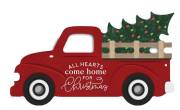 Word Shape-Red Truck/All Hearts Come Home (7" x 4") | SHOPtheWORD