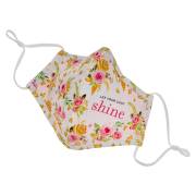 Face Mask-Let Your Light Shine-Floral | SHOPtheWORD
