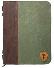 Bible Cover-Explore, Seek, Find-Leather Look W/PVC Patch | SHOPtheWORD