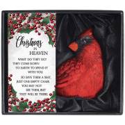 Figurine-Christmas In Heaven Cardinal/Gift Boxed (3.5" x 3") | SHOPtheWORD