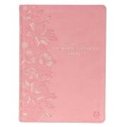 NLT Spiritual Growth Bible-Pink LuxLeather | SHOPtheWORD