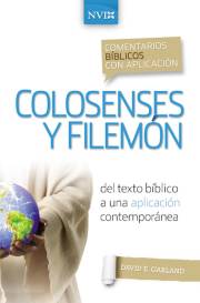 Span-NIV Application Commentary: Colossians & Philemon (Comentario Biblico Con Aplicacion NVI Colosenses Y Filemon) by David E Garland | SHOPtheWORD