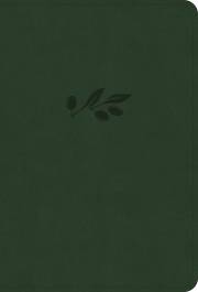 NASB 2020 Large Print Compact Reference Bible-Olive Leathertouch | SHOPtheWORD