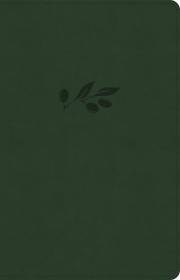 CSB Thinline Bible-Olive LeatherTouch | SHOPtheWORD