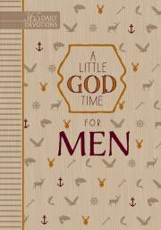 A Little God Time For Men-Faux Leather by Publishing Broadstreet | SHOPtheWORD