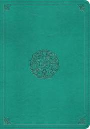 ESV Study Bible-Turquoise Emblem Design TruTone | SHOPtheWORD