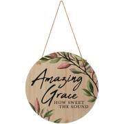 Wall Decor-Amazing Grace (14" D) | SHOPtheWORD