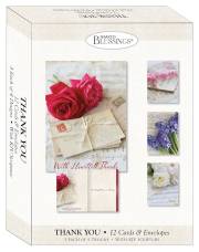 Card-Boxed-Shared Blessings-Thank You-Heartfelt Thanks (Box Of 12) | SHOPtheWORD