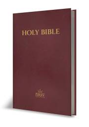 NRSV Updated Edition Pew Bible-Burgundy Imitation Leather | SHOPtheWORD