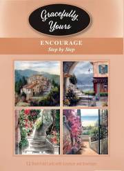 CARD-GRACEFULLY YOURS STEPS ENCOURAGE #191 (BOX OF 12) | SHOPtheWORD