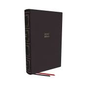 KJV Paragraph-Style Large Print Thinline Bible (Comfort Print)-Black Genuine Leather Indexed | SHOPtheWORD