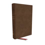 KJV Word Study Reference Bible (Comfort Print)-Brown Leathersoft Indexed | SHOPtheWORD