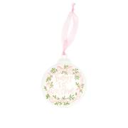 Ornament-Baby's First Christmas Ball-Pink | SHOPtheWORD