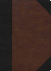 CSB Verse-by-Verse Reference Bible-Black/Brown LeatherTouch | SHOPtheWORD