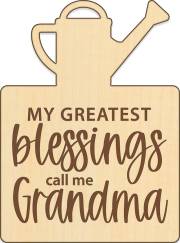 Magnet-Wood Workz-My Greatest Blessings (3" x 4") | SHOPtheWORD