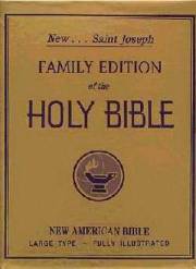 NABRE St. Joseph Edition Family Bible-White Padded Hardcover | SHOPtheWORD