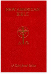 NABRE St. Joseph Edition Giant Type Bible-Red Imitation Leather | SHOPtheWORD