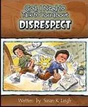 God, I Need To Talk To You About Disrespect by Susan Leigh | SHOPtheWORD