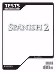 Spanish 2 Tests (2nd Edition) by Press BJU | SHOPtheWORD