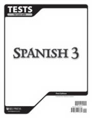 Spanish 3 Tests by Press BJU | SHOPtheWORD