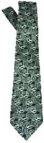 Tie-Subtle Fish-Polyester-Black | SHOPtheWORD