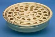 Communion-Brasstone-Tray-Aluminum-12" (RW 500AB) | SHOPtheWORD