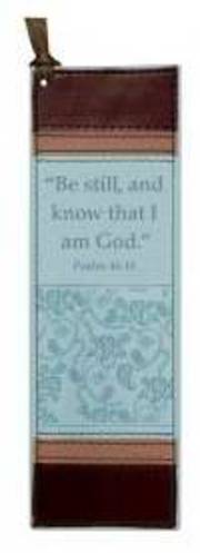 Bookmark-Pagemarker-Be Still-LuxLeather | SHOPtheWORD