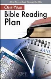 One-Year Bible Reading Plan Pamphlet (Single) by Publishing Rose | SHOPtheWORD