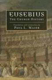 Eusebius: The Church History-Softcover by Paul L. Maier | SHOPtheWORD
