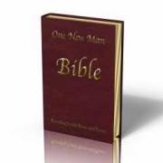One New Man Bible-Burgundy Imitation Leather | SHOPtheWORD