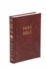NABRE Fireside School & Church Bible/Large Print-Burgundy Hardcover | SHOPtheWORD