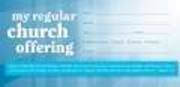 Offering Envelope-My Regular Church Offering (Malachi 3:20) (Bill-Size) (Pack Of 52) | SHOPtheWORD
