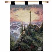 Wall Hanging-Sunrise w/Verse John 11:25-Tapestry (26" x 36") | SHOPtheWORD