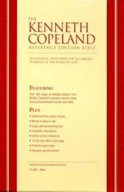 KJV Kenneth Copeland Reference Bible-Black Genuine Leather | SHOPtheWORD