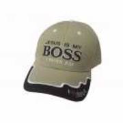 Cap-Jesus Is My Boss 1 Pet 2:25-Khaki | SHOPtheWORD