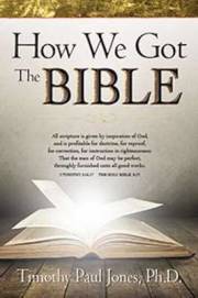 How We Got The Bible Handbook by Timothy Paul Jones | SHOPtheWORD
