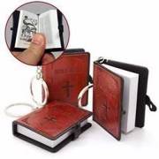 Keychain-Smallest Bible XL-Brown | SHOPtheWORD